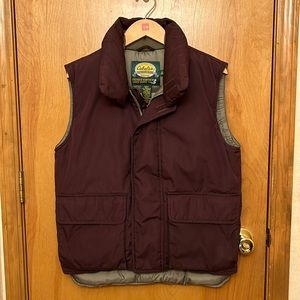 Cabela’s Premier Northern Goose Down Vest Size S